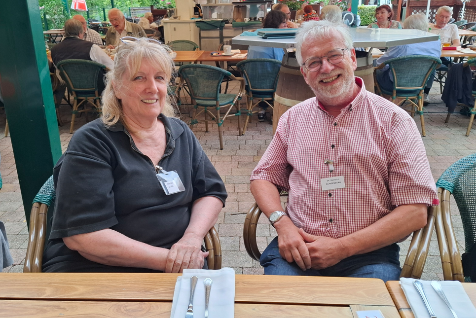 Sommerfest 2026 Gabriele Stark und Dr Heinrich Klingenberg