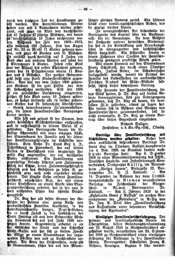 Aufklärungs- und Werbearbeit - 2