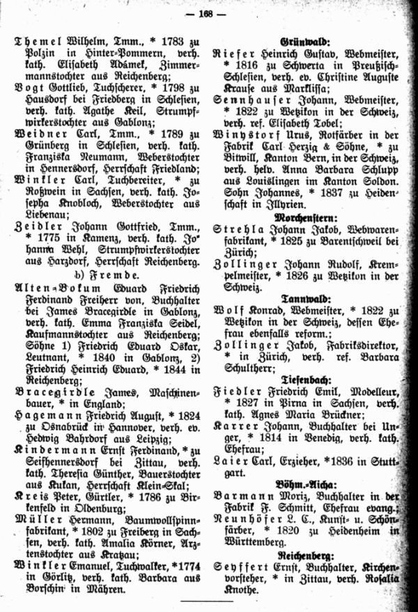 Evangelische Einwanderer in Gablonz a.d.N. - 4