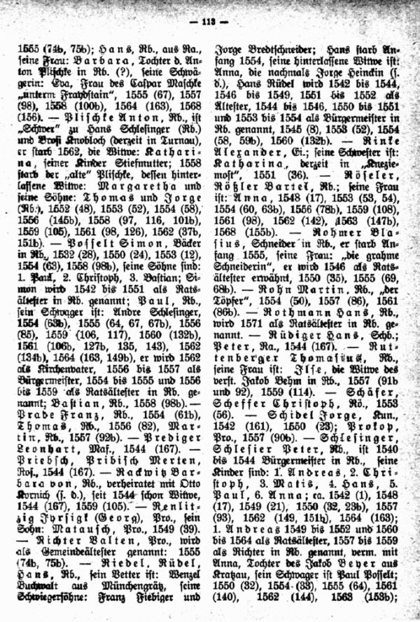 Quellen zur Familiengeschichte des Jeschken-Isergaues. 1. Das älteste Stadtbuch von Reichenberg - 2