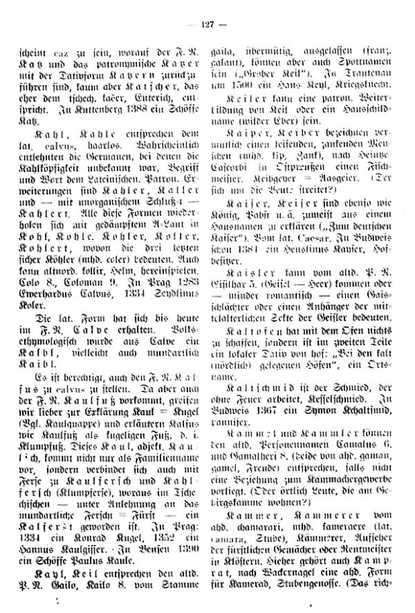 Namensdeutungsecke - 2