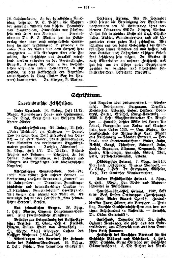 Zeitschriftenschau - 1