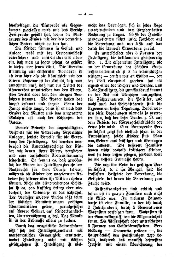 Die Frage der Verrerbung, der tiefste Sinn der Familienforschung - 4