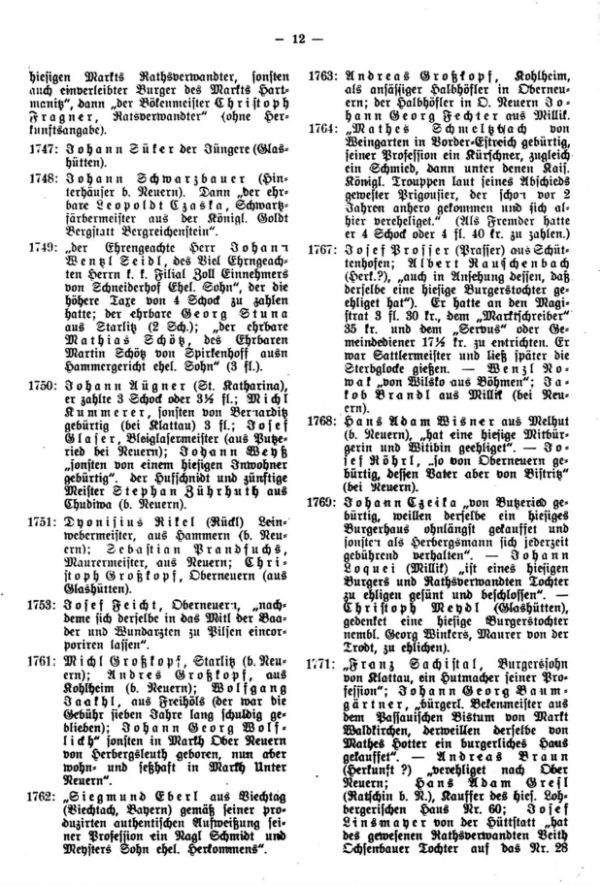 Bürgeraufnahmen in Neuern - 2