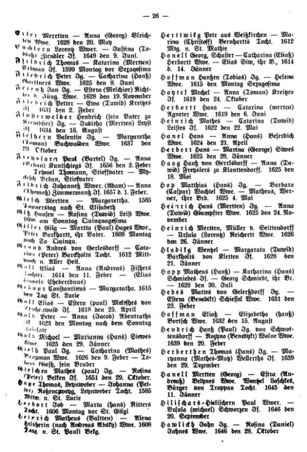 Das Stadt Fulneker Ehepaktenbuch Nr.4 - 3