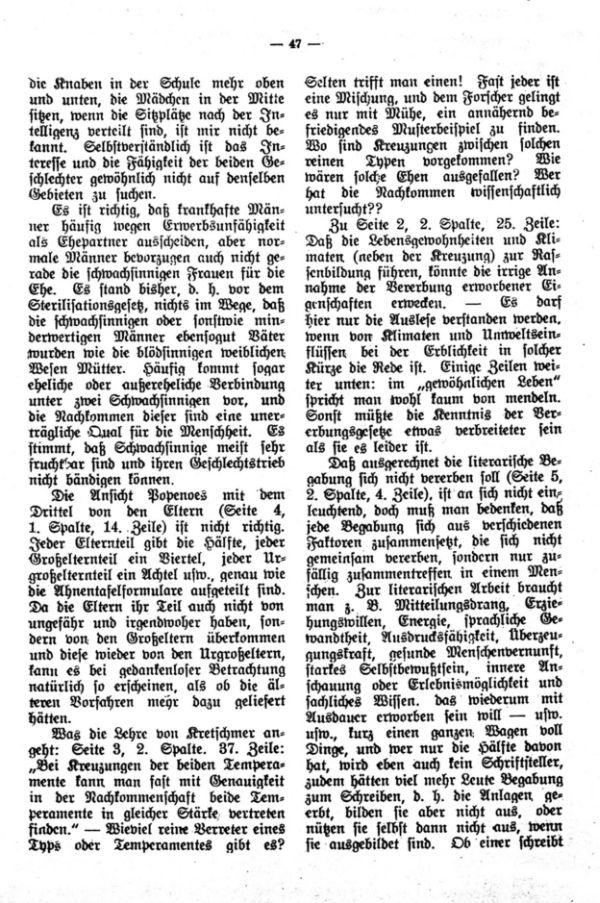 Die Frage der Vererbung - 2