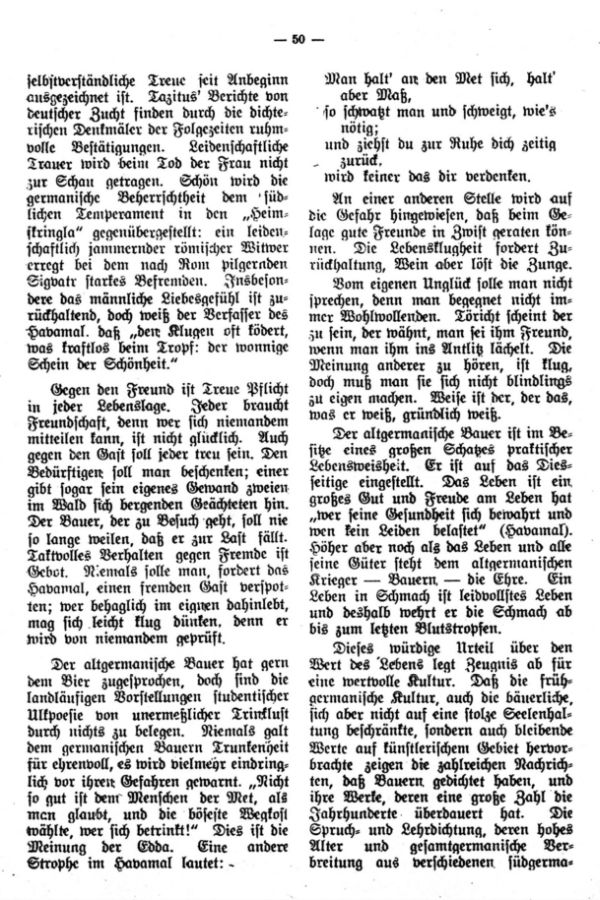 Altgermanische Bauernart - 3