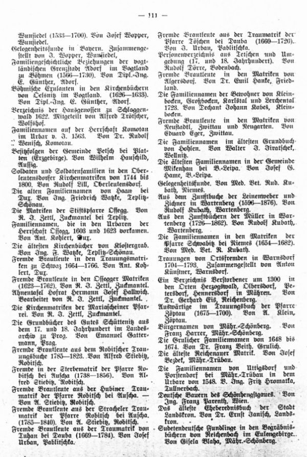 Verzeichnis der vorliegenden Manuskripte für die folgenden Hefte unserer Zeitschrift - 2