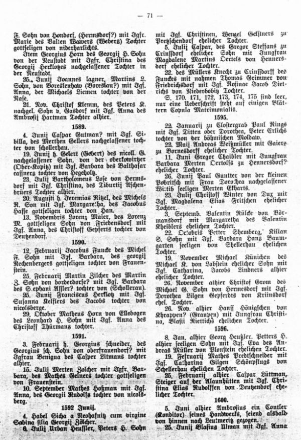 Die ältesten Kirchenbücher von Klostergrab - 3