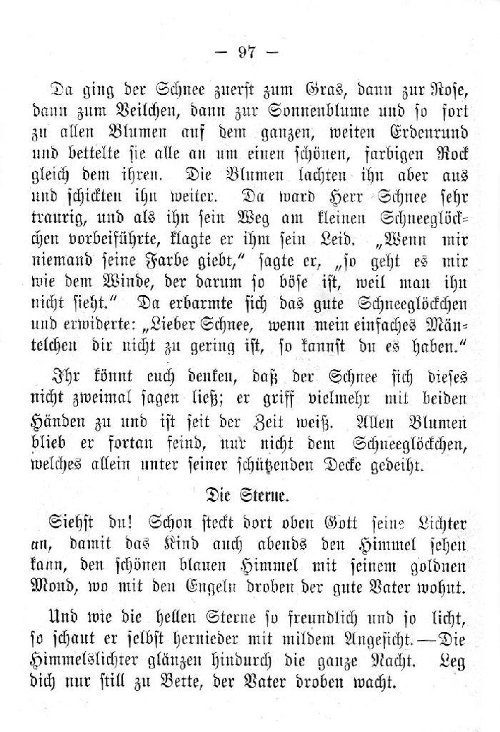 Deutsche Fibel -Die Sterne