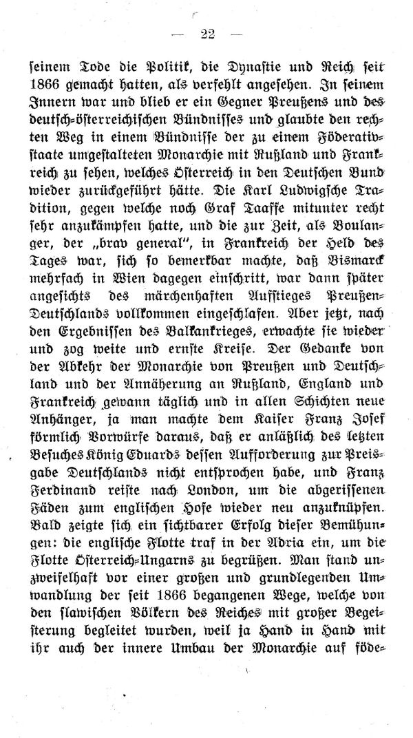 I.  Kapitel: Hinter den Kulissen der Hof- und Hauspolitik von 1912-1914